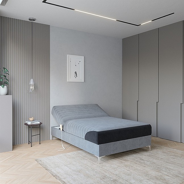 מיטת נוער אורטופדית ברוחב וחצי עם מזרן קפיצים מבודדים ומנגנון בוכנה - דגם שון מיטת נוער אורטופדית ברוחב וחצי עם מזרן קפיצים מבודדים ומנגנון בוכנה - דגם שון