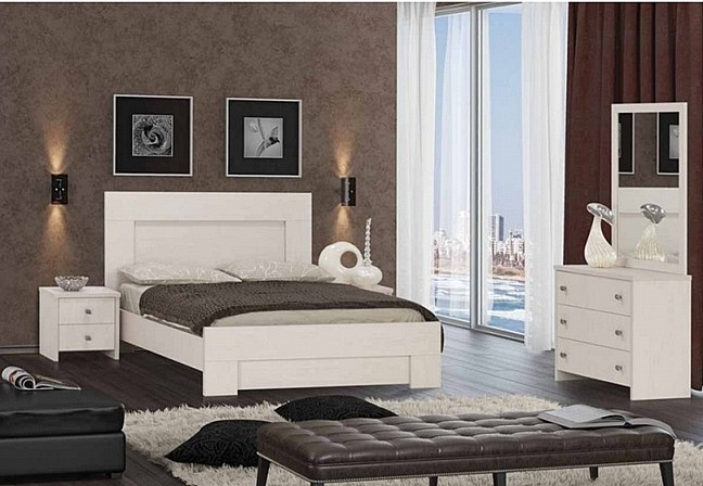 מיטה זוגית עשויה עץ - House Design -ייצור ישראלי - כחול לבן - דגם הום  מיטה זוגית עשויה עץ - House Design -ייצור ישראלי - כחול לבן - דגם הום