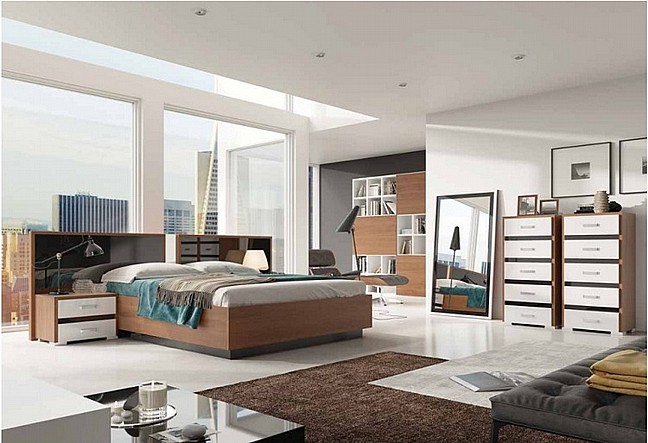 מיטה זוגית עשויה עץ - House Design -ייצור ישראלי - כחול לבן - דגם פורטוגל מיטה זוגית עשויה עץ - House Design -ייצור ישראלי - כחול לבן - דגם פורטוגל