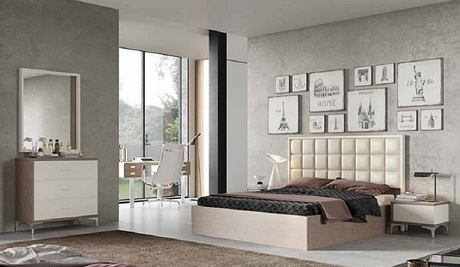 מיטה זוגית עשויה עץ - House Design -ייצור ישראלי - כחול לבן - דגם קזבלנקה מיטה זוגית עשויה עץ - House Design -ייצור ישראלי - כחול לבן - דגם קזבלנקה