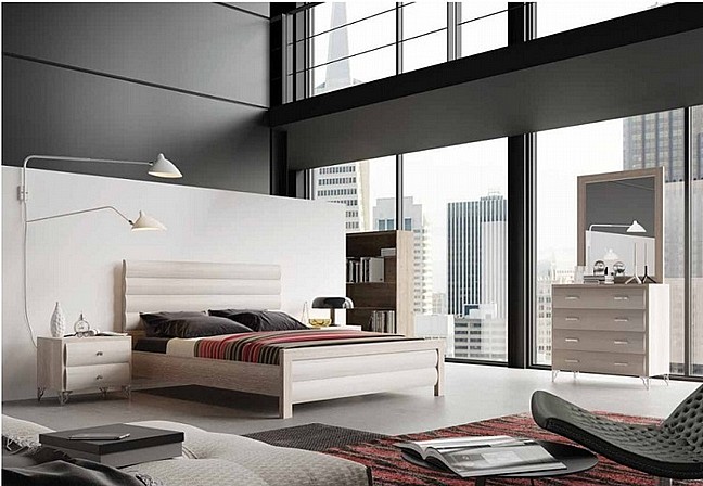 חדר שינה קומפלט עשוי עץ - House Design -ייצור ישראלי - כחול לבן - דגם סימפוניה חדר שינה קומפלט עשוי עץ - House Design -ייצור ישראלי - כחול לבן - דגם סימפוניה