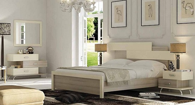 מיטה זוגית עשויה עץ - House Design -ייצור ישראלי - כחול לבן - דגם סופיה  מיטה זוגית עשויה עץ - House Design -ייצור ישראלי - כחול לבן - דגם סופיה