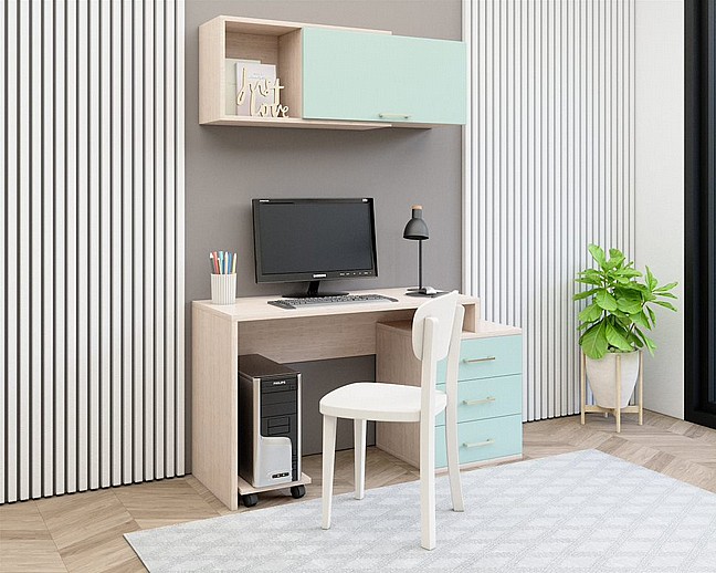 ספריית ילדים עם יחידת מגירות אחסון עשויה עץ מבית - House Design דגם אנבל ספריית ילדים עם יחידת מגירות אחסון עשויה עץ מבית - House Design דגם אנבל