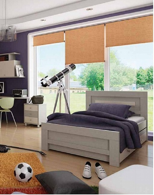 מיטה וחצי ברוחב 1.20 עשויה עץ מבית - House Design דגם נתנאל מיטה וחצי ברוחב 1.20 עשויה עץ מבית - House Design דגם נתנאל