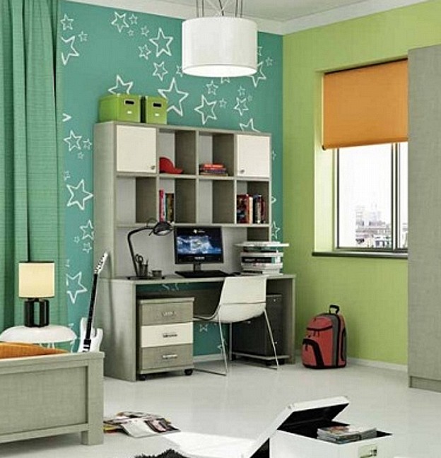 ספריית ילדים עם כוורת לאחסון ומגירות עשויה עץ מבית - House Design דגם שי ספריית ילדים עם כוורת לאחסון ומגירות עשויה עץ מבית - House Design דגם שי