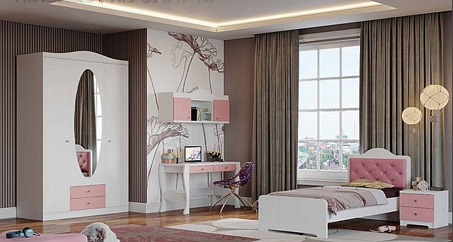 חדר שינה קומפלט לילדים - house design - דגם שירה  חדר שינה קומפלט לילדים - house design - דגם שירה