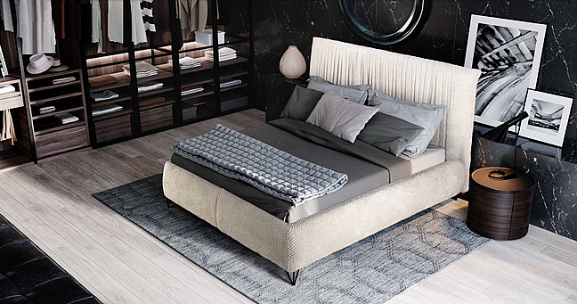 מיטה יהודית מופרדת כולל 2 ארגזי מצעים מרופדת בבד קטיפה בעיצוב מודרני - דגם טרופי - מיטה יהודית מופרדת כולל 2 ארגזי מצעים מרופדת בבד קטיפה בעיצוב מודרני - דגם טרופי -