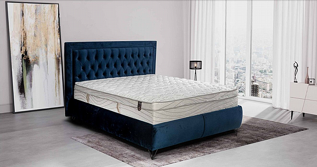 מיטה יהודית מופרדת כולל 2 ארגזי מצעים מרופדת בבד קטיפה בעיצוב מודרני - דגם פנטזיה - מיטה יהודית מופרדת כולל 2 ארגזי מצעים מרופדת בבד קטיפה בעיצוב מודרני - דגם פנטזיה -