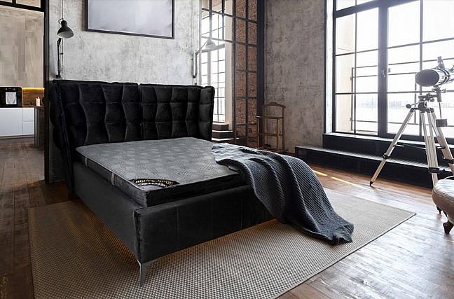 מיטה זוגית מרופדת בעיצוב מודרני - דגם סטייל מיטה זוגית מרופדת בעיצוב מודרני - דגם סטייל