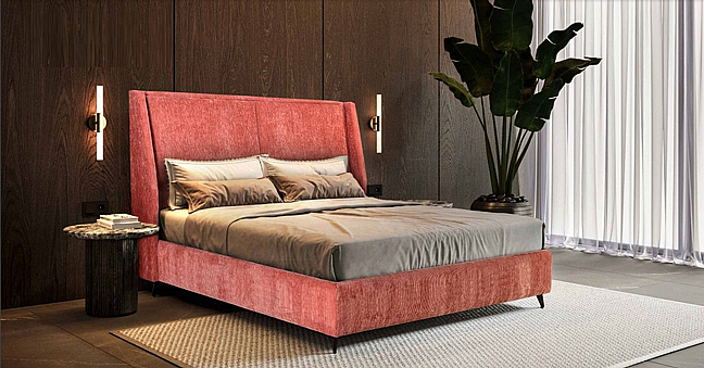 מיטה יהודית מופרדת כולל 2 ארגזי מצעים מרופדת בבד קטיפה בעיצוב מודרני - דגם מלודי - מיטה יהודית מופרדת כולל 2 ארגזי מצעים מרופדת בבד קטיפה בעיצוב מודרני - דגם מלודי -