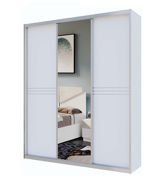 ארון הזזה 3 דלתות + מראה - House design מנגנון טריקה שקטה עם 10 שנות אחריות ! דגם אלמוג ארון הזזה 3 דלתות + מראה - House design מנגנון טריקה שקטה עם 10 שנות אחריות ! דגם אלמוג