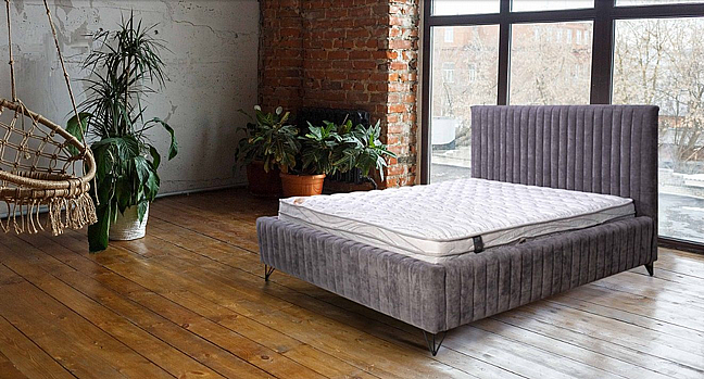 מיטה יהודית מופרדת כולל 2 ארגזי מצעים מרופדת בבד קטיפה בעיצוב מודרני - דגם טל מיטה יהודית מופרדת כולל 2 ארגזי מצעים מרופדת בבד קטיפה בעיצוב מודרני - דגם טל