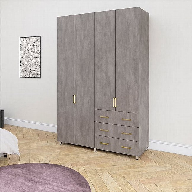 ארון 4 דלתות דגם שרון - רוחב 1.6 מ' במגוון צבעים לבחירה ארון 4 דלתות דגם שרון - רוחב 1.6 מ' במגוון צבעים לבחירה