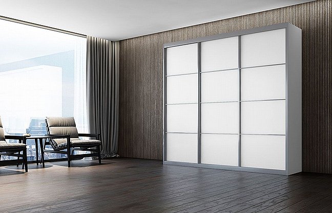 ארון הזזה 3 דלתות רוחב 2.40 מ -דגם עדן עשוי סנדוויץ ! ארון הזזה 3 דלתות רוחב 2.40 מ -דגם עדן עשוי סנדוויץ !